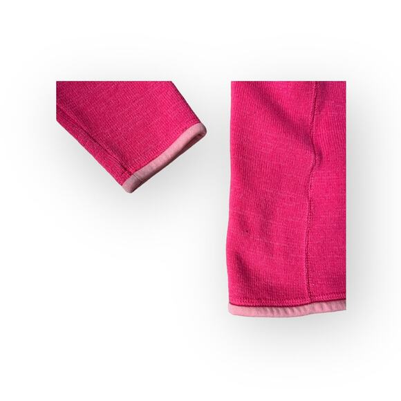 Girls Patagonia Pink Better Sweater 1/4 Zip - Picture 3 of 8